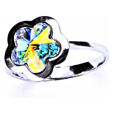 Čištín Stříbrný s krystalem Swarovski AB Crystal T 1296