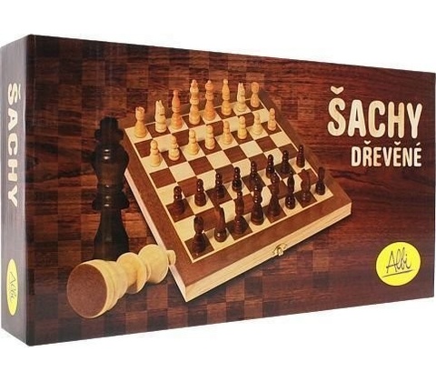 ALBI Šachy dřevěné