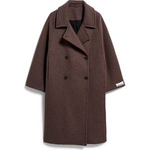 Armedangels Дамско зимно яке ARMEDANGELS Women's Wool Double-Breasted Coat Coat - Claystone Melange (104-7054-0114)