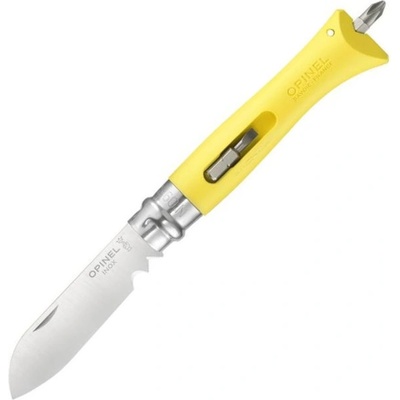 OPINEL Zatvárací nôž VRI N°09 DIY 8cm multifunkčný žltý