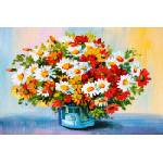 DIMEX ART Флизелинов фототапет картина - червен букет 375 x 250 см