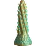 Creature Cocks Stegosaurus - дилдо - силикон - 20 см - зелен