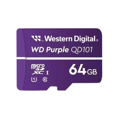 Western Digital 64GB microSDXC Purple Ultra WDD064G1P0C