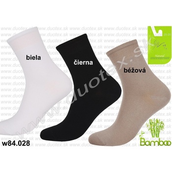 Wola Bambusové ponožky w84.028 čierna