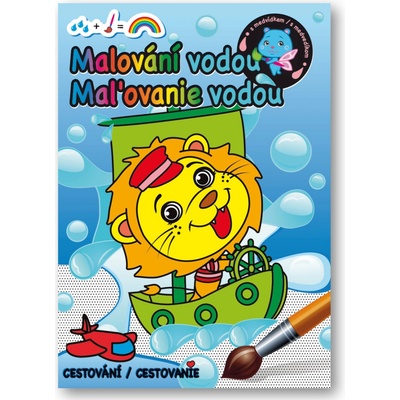Cestovanie maľovanie vodou