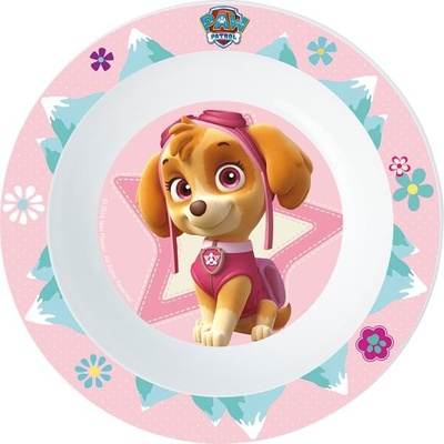 Stor Hluboký talíř Paw Patrol miska Paw Patrol růžový 16 cm