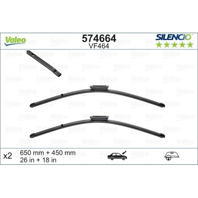 VALEO Stieracia lišta 574664