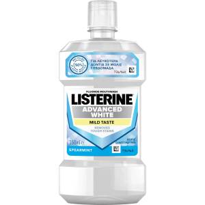 LISTERINE Вода за уста Advanced White Mild taste, 250 ml