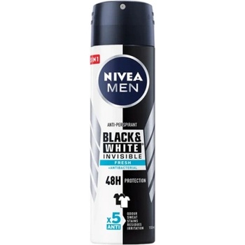Nivea Дезодорант Nivea Men invisible for black&white fresh 150мл