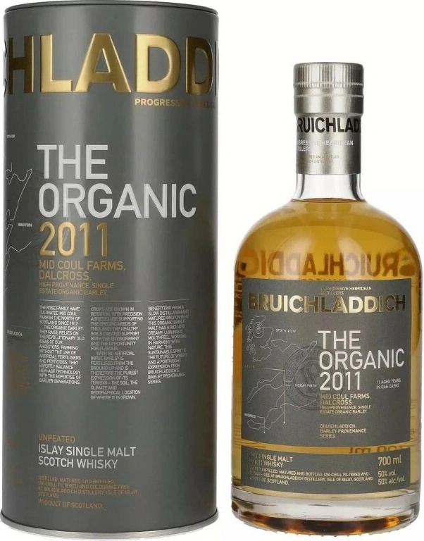Bruichladdich Bere Barley 2011 50% 0,7 l (tuba) od 1 899 Kč