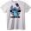 NOONEBRAND Тениска Stitch Adidas - M, White