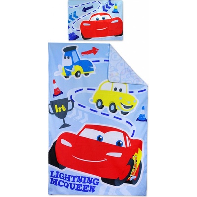 Setino obliečky Auta Blesk McQueen Disney 03 90 x 140 cm 40x55 cm