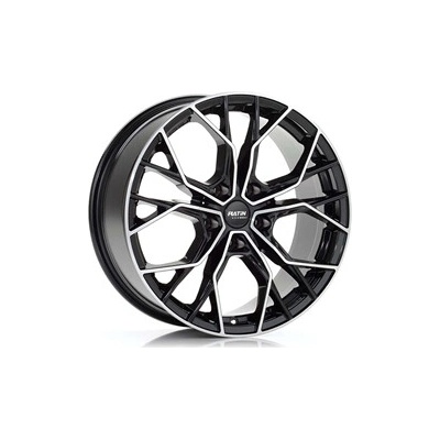 Platin P118 8,5x19 5x112 ET30 black polished