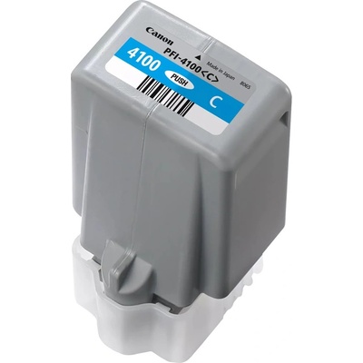 Canon Касета за Canon imagePROGRAF PRO-1100 - Cyan - 6778C001AA - Canon PFI-4100C - Оригинална, 80 ml капацитет (6778C001AA)