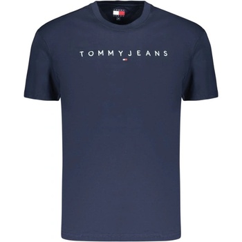 Tommy Hilfiger Мъжка тениска с къс ръкав tommy hilfiger, Размер l, Цвят Синьо (dm0dm20744_blc3q)