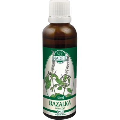 Naděje Bazalka posvátná tinktura z pupenů P67 50 ml