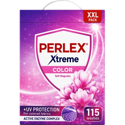 Perlex Xtreme Color Magnólia prací prášok 7,5 kg 115 PD