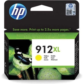 HP Оригинален патрон HP 912XL, 3YL83AE, 825 страници/5%, Yellow (3015102287)