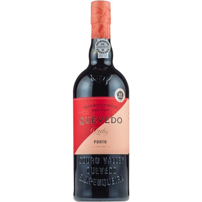 Quevedo Ruby 18.5% 0,75 l (čistá fľaša)