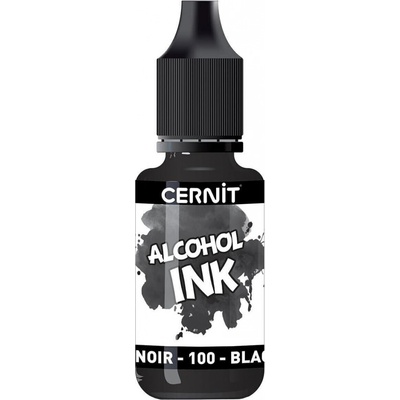 Cernit Alcohol Ink alkoholový tuš black 20 ml