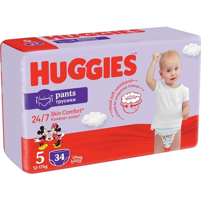 HUGGIES Pants 5 12-17 kg 136 ks