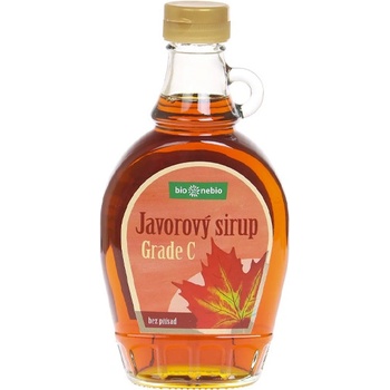 BioNebio BIO Javorový sirup 100% Grade C 250 ml
