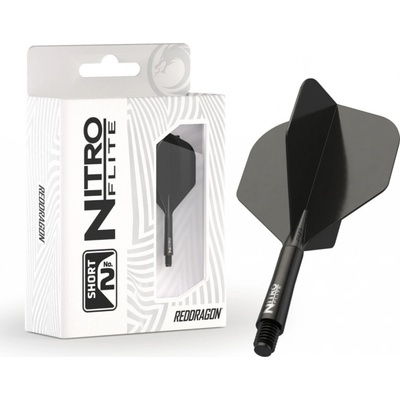 Red Dragon Nitro Flite - No2 - black - short