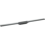 Hansgrohe RainDrain Flex - Линеен душ канал с решетка от неръждаема стомана 1000, за монтаж в помещението, с възможност за скъсяване, хром 56046000 (56046000)