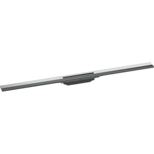 Hansgrohe RainDrain Flex - Линеен душ канал с решетка от неръждаема стомана 1000, за монтаж в помещението, с възможност за скъсяване, хром 56046000 (56046000)