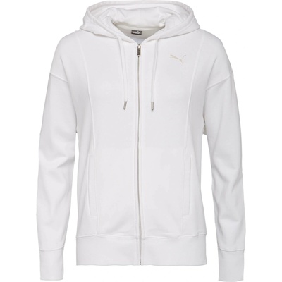 Puma Her Full Zip Hoodie biela