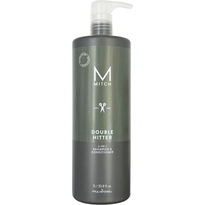 Paul Mitchell Mitch Double Hitter 2-in-1 Shampoo & Conditioner 1000 ml