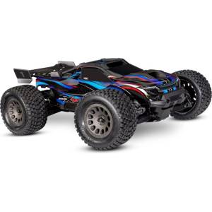 Traxxas Бъги с дистанционно Traxxas Mini XRT VXL incl 2S battery & USB charger BLUE TRX108076-1-BLUE (TRX108076-1-BLUE)
