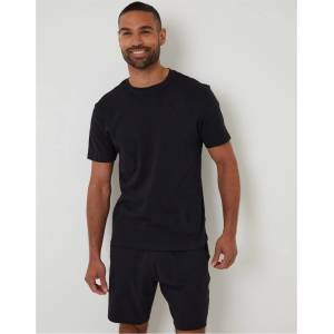 Threadbare Тениска Threadbare Men's Regular Fit TeeWren T-Shirt - Black