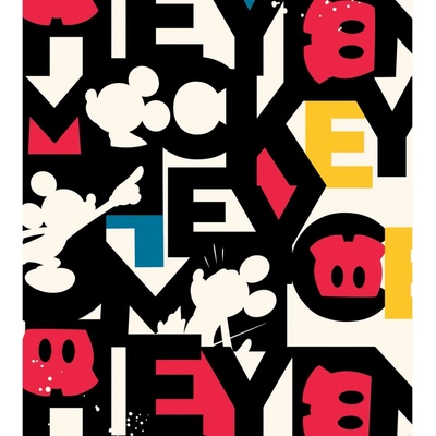 Komar Vliesová fototapeta Mickey Mixup rozměry 250 x 280 cm