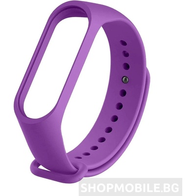 Planet Tech Каишка за Xiaomi Mi Band, M5, M6 фитнес гривна, Светло лилаво (MiBand5-5)