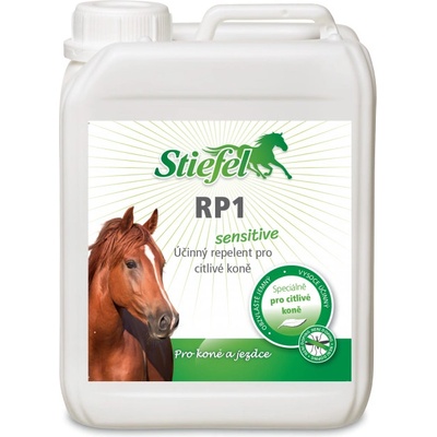 Stiefel Repelent RP1 sensitive pro koně citlivé a jezdce bez alkoholu kanystr 2.5 l