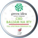 Topvet Green Idea CBD balzám na rty 15 ml