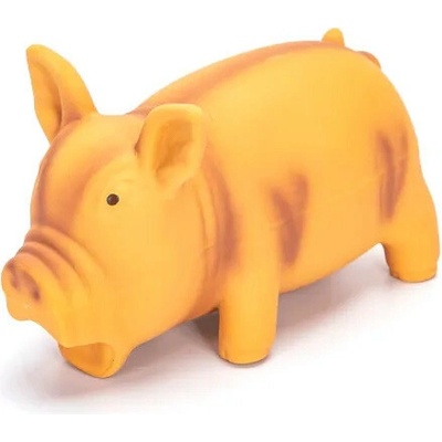 Nobleza latexové prasátko 15 cm žlutá