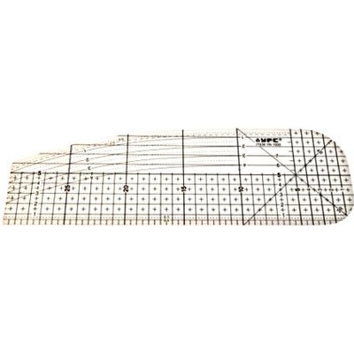 Zažehlovací pravítko (10x30cm)