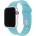FIXED Силиконова каишка за Apple Watch 42/44/45 мм, тюркоазена FIXSST-434-TU (FIXSST-434-TU)