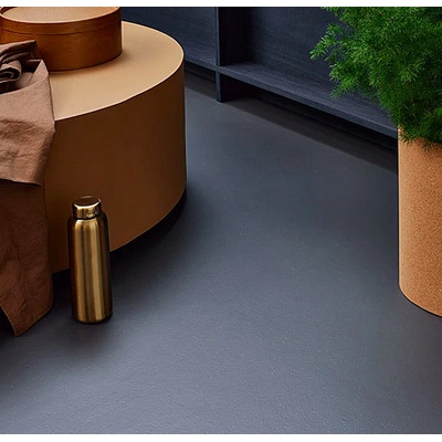 Forbo Marmoleum Solid Cocoa Chocolate Blues 3583 2 bm