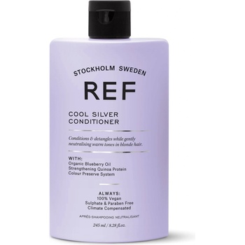 Ref Stockholm Ref Stockholm, Cool Silver, Sulfates-Free, Hair Conditioner, Neutralising Warm Tones, 245 ml