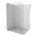 Mexen Kioto L панел за душ Walk-in 70 x 200 см, прозрачен, хром - 800-070-103-01-00 (800-070-103-01-00)