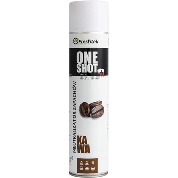 FRESHTEK ONE SHOT Neutralizátor pachov KÁVA 600 ml