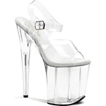 Pleaser USA Pleaser Flamingo-808 Clear/Clear 36