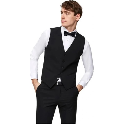 SELECTED Елек Selected Slim Mylologan waistcoat - Black (Black)