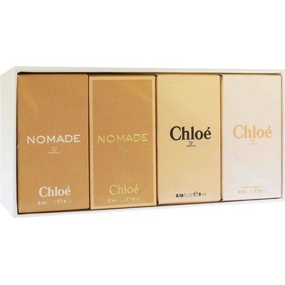 Chloé Miniatury Chloé Chloé EDP 5 ml + Chloé EDT 5 ml + Nomade EDP 5 ml + Nomade EDT 5 ml