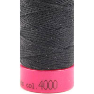 Stoklasa Polyesterové nitě Aspo 30 / riflové návin 30 m Balení: 5 ks, Varianta: 4000 Black 4000 Black