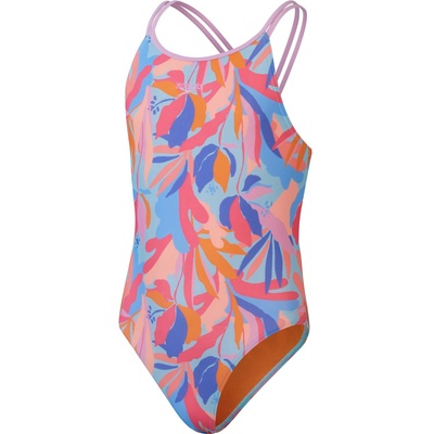 Speedo Цял бански girls printed twinstrap