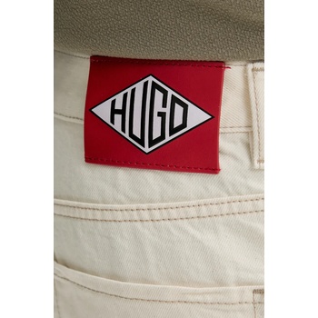 HUGO Дънков къс панталон hugo мъжки в бежово 50537723 (50537723)